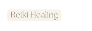 Reiki Healing